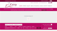 Desktop Screenshot of hotelcervo.net